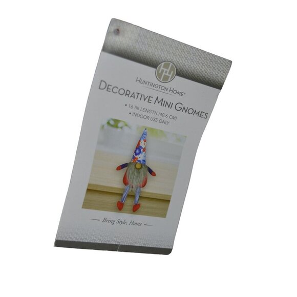 Huntington Home Decorative Mini Gnome 16"  Colorful Indoor Ornament - Picture 2 of 4